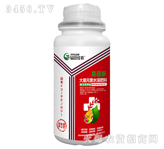 懸浮高鉀型大量元素水溶肥料-果蓓多-易田佳農