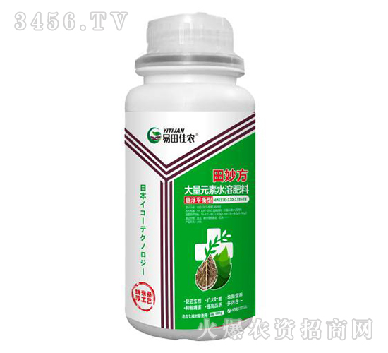 懸浮平衡型大量元素水溶肥料-田妙方-易田佳農