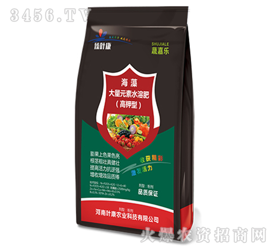 海藻大量元素水溶肥（高鉀型）-蔬嘉樂-臻葉康