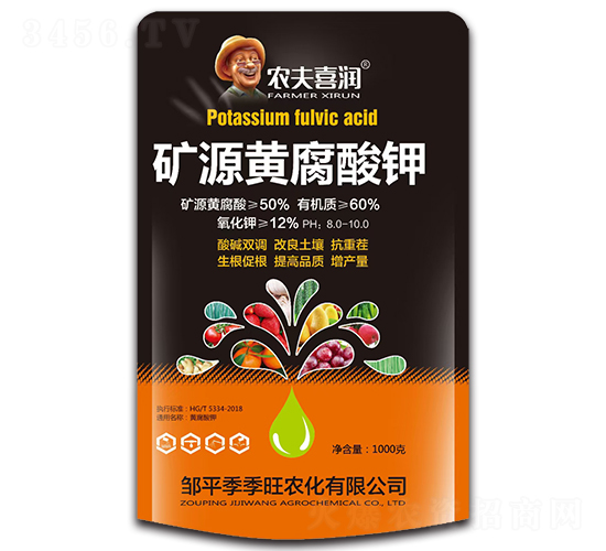 礦源黃腐酸鉀-農夫喜潤-季季旺