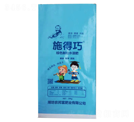 棕色顆粒水溶肥-施得巧-農邦富