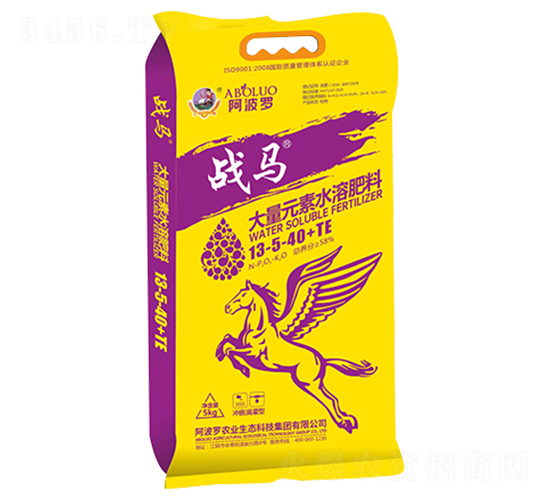 高鉀型大量元素水溶肥13-5-40+TE-戰(zhàn)馬-阿波羅