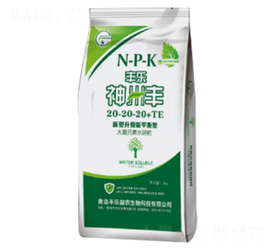 平衡型大量元素水溶肥料20-20-20+TE-神州豐-豐樂益農
