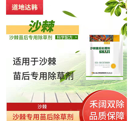 沙棘專用苗后除草劑-道地達(dá)韓