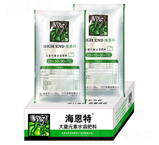 大量元素水溶肥料20-20-20+TE-海恩特-樂農肥業