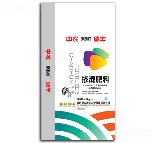 摻混肥料28-10-10-麥凱農-中農德豐