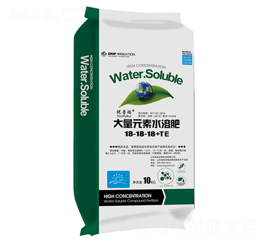 大量元素水溶肥料18-18-18+TE-優(yōu)普瑞-溉特生物
