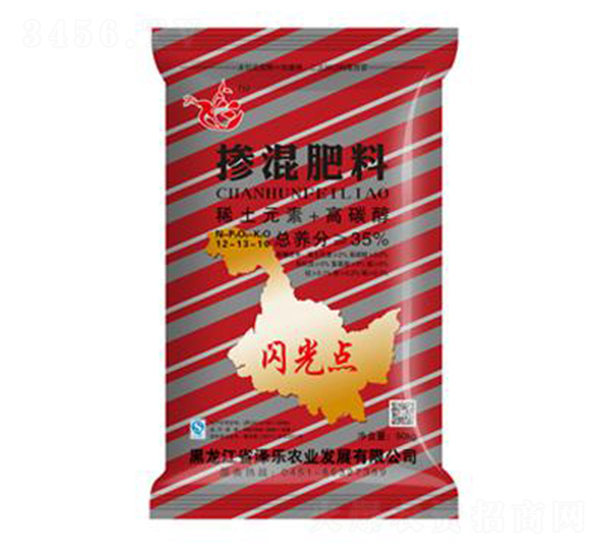 35%摻混肥料12-13-10-閃光點-澤樂