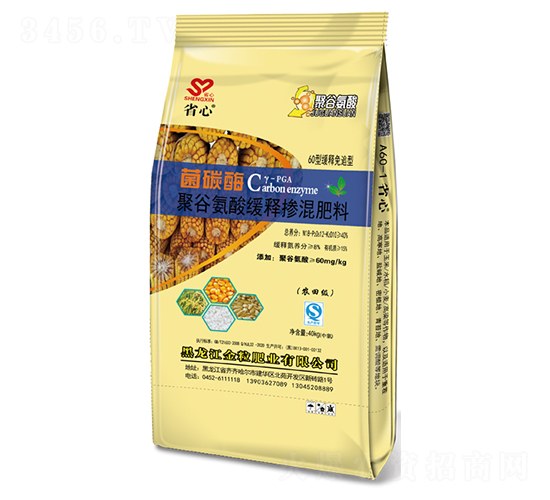 聚谷氨酸緩釋摻混肥料-菌碳酶C-金粒肥業