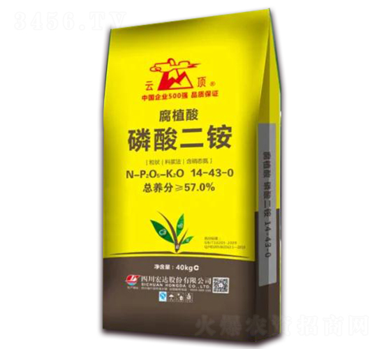 含腐植酸磷酸二銨14-43-0-云頂-四川宏達