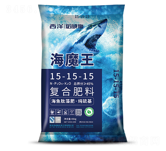 純硫基復合肥料15-15-15-海魔王-西洋實業