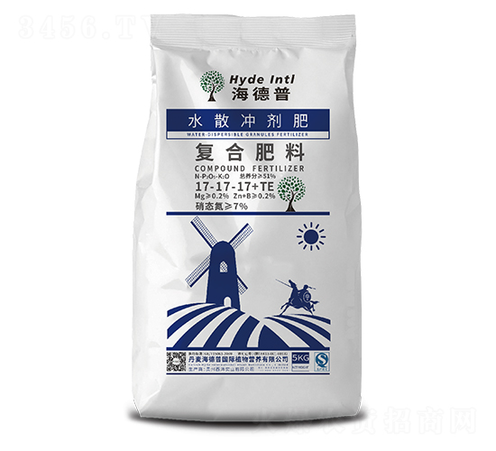 復合肥料17-17-17+TE-海德普-西洋實業