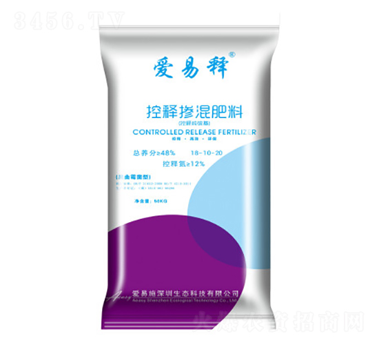 50kg控釋摻混肥料18-10-22-愛(ài)易施