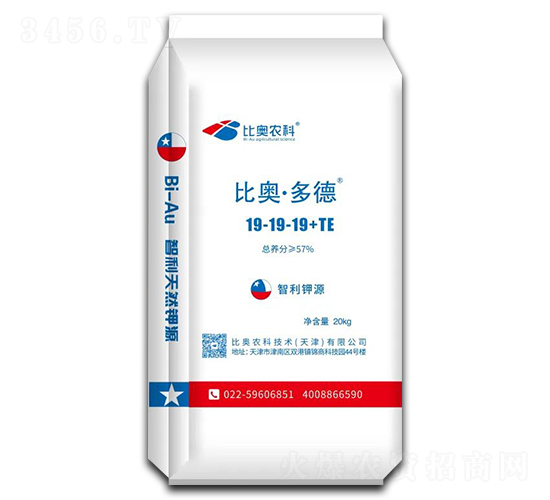 比奧·多德大量元素水溶肥料19-19-19+TE-比奧農科