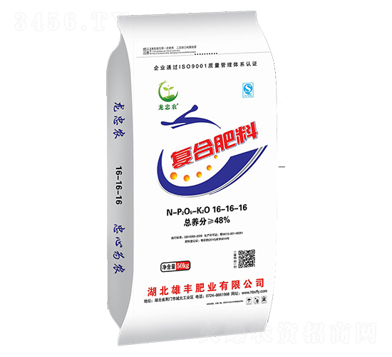 龍忠農復合肥料16-16-16-雄豐肥業