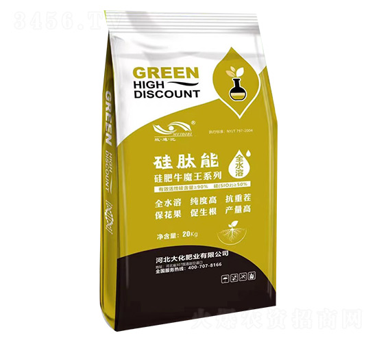 硅肥牛魔王系列肥料-硅肽能-大化肥業