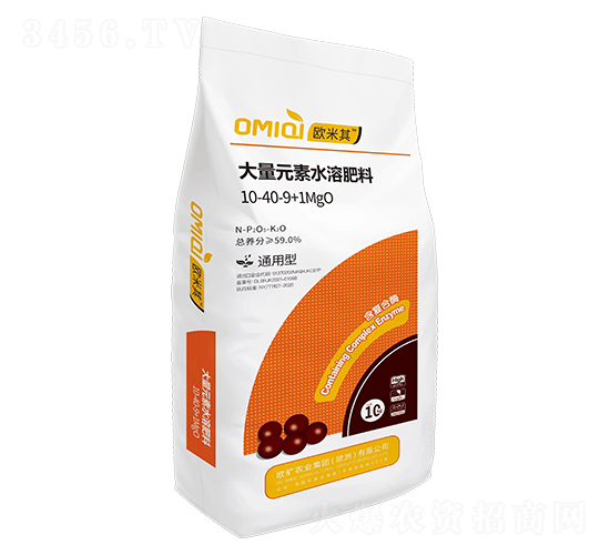 通用型大量元素水溶肥料10-40-9+1MgO-歐米其-歐礦農業