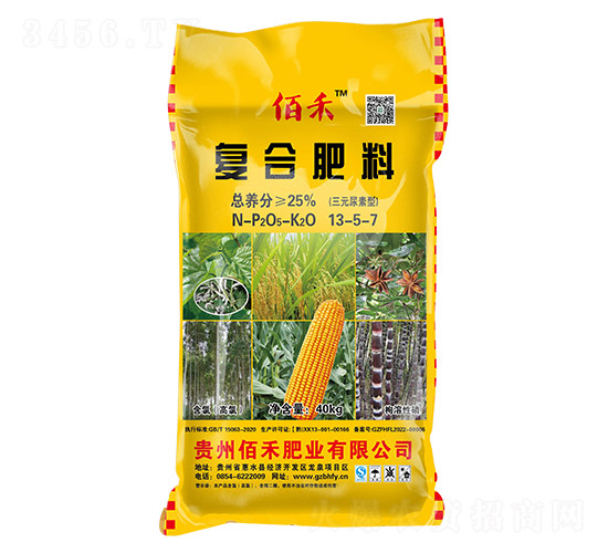 三元尿素型復合肥料13-5-7-佰禾-佰禾肥業