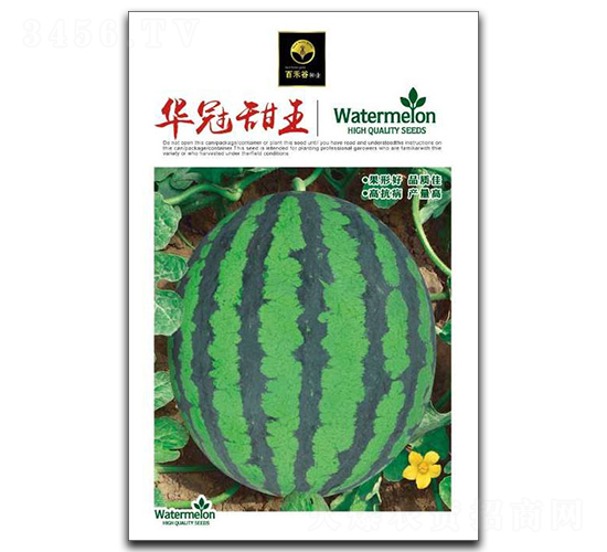 華冠甜王-西瓜種子-百禾谷