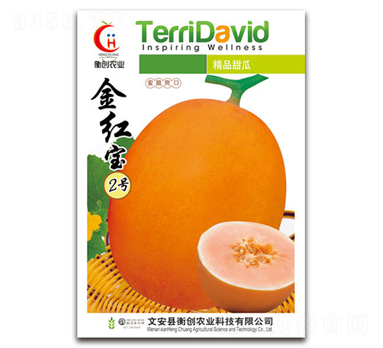 金紅寶2號(hào)-厚皮甜瓜種子-衡創(chuàng)農(nóng)業(yè)