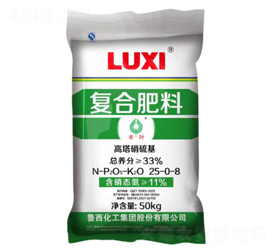 高塔硝硫基復合肥25-0-8-魯西化工