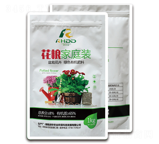 花卉有機肥-花糧家庭裝-潤華農業