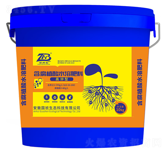 高鉀型含腐植酸水溶肥料100-50-200-禎邦農-國禎生態