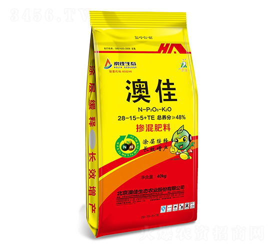 摻混肥料28-15-5+TE-澳佳生態