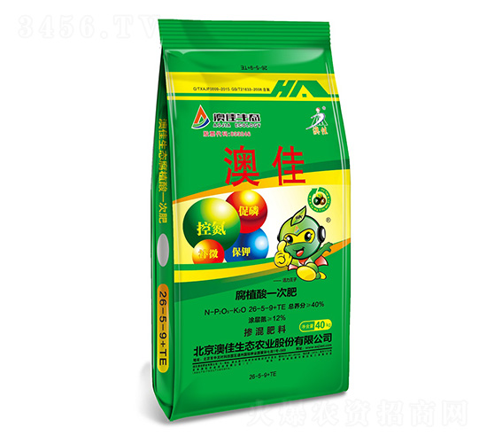 腐植酸一次肥26-5-9+TE-澳佳生態