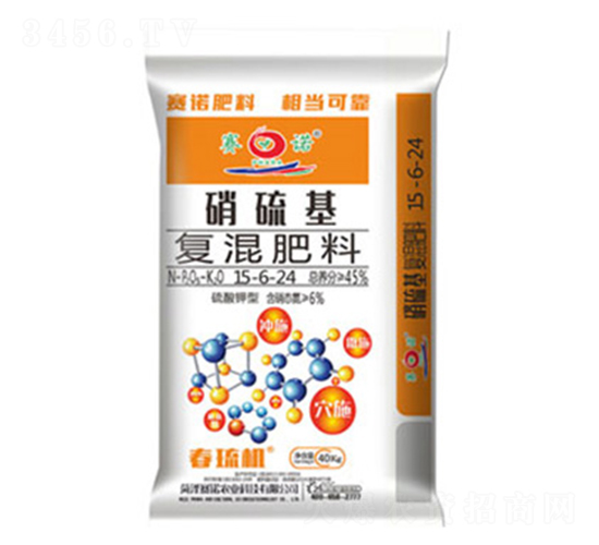 硝硫酸復混肥料15-6-24-天地豐