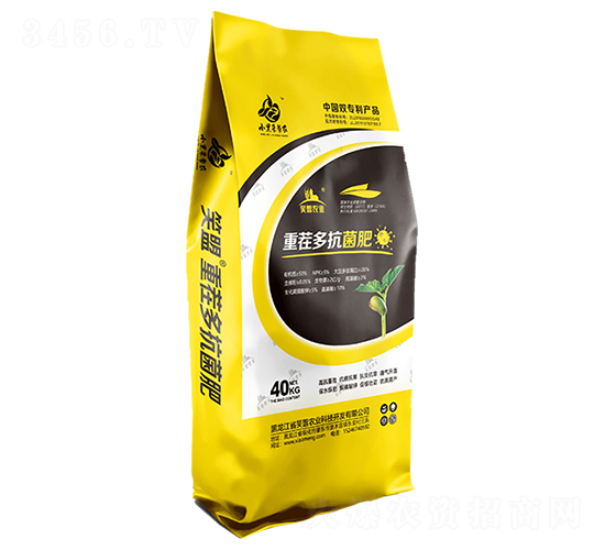 40kg重茬多抗菌肥-小黑來幫農-笑盟農業