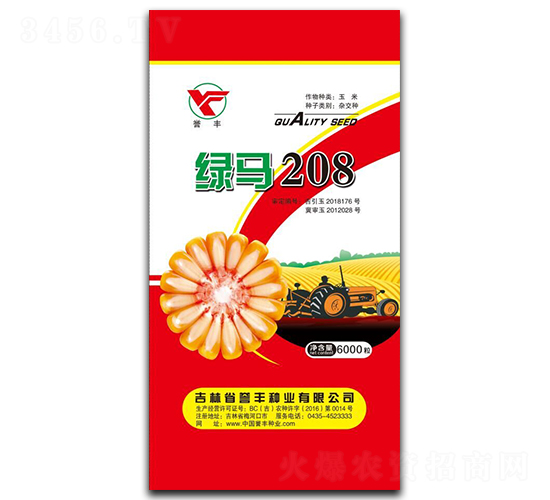 綠馬208-玉米種子-譽豐種業