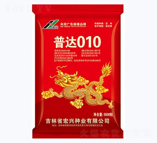 普達010-玉米種子-宏興種業