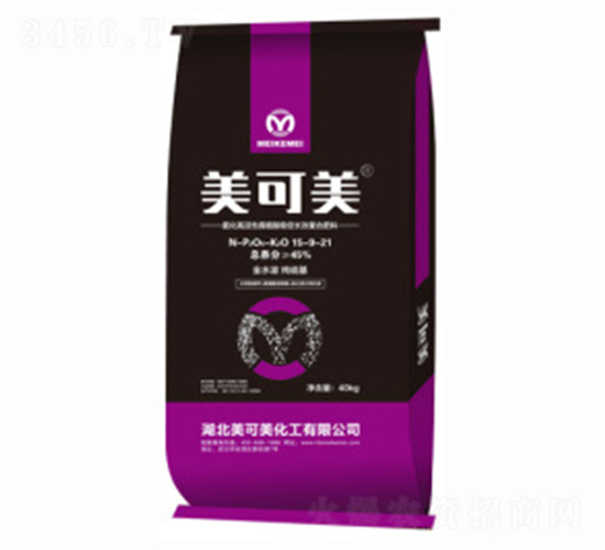 氨化高活性腐殖酸5G長效復合肥料15-9-21-美可美