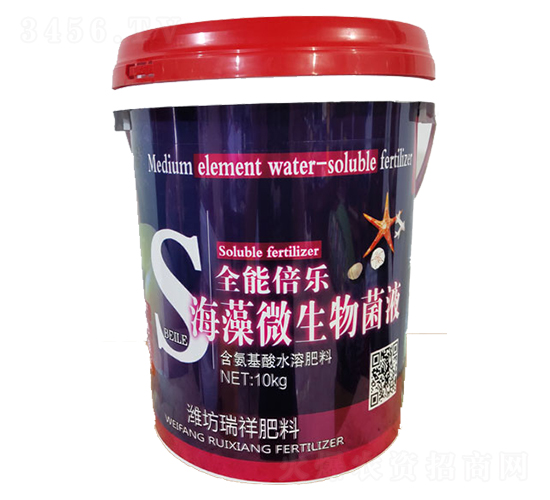 全能倍樂海藻微生物菌液-瑞祥肥料