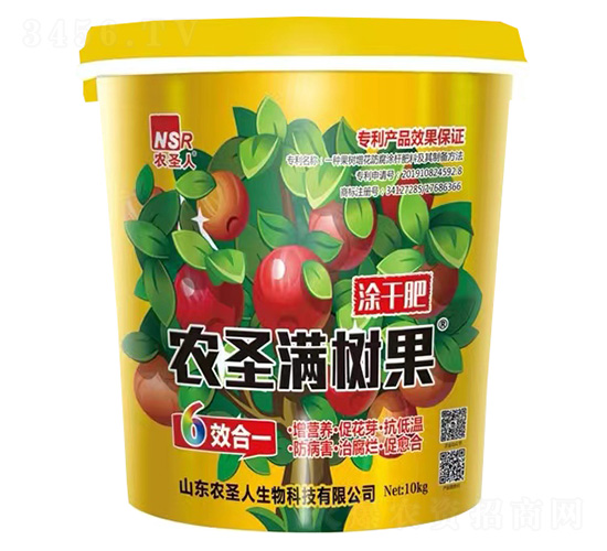 10kg涂干肥-農(nóng)圣滿樹果-農(nóng)圣人