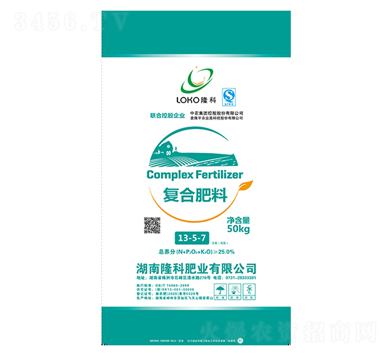 隆科牌復混肥13-5-7-隆科農資
