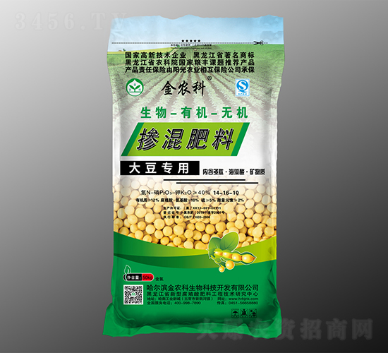 大豆專用摻混肥料14-16-10-金農科