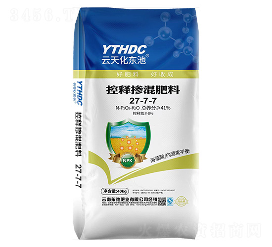 控釋摻混肥料27-7-7-云天化東池-東池肥業