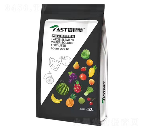 平衡型大量元素水溶肥料20-20-20+TE-塔斯特-金秋肥業