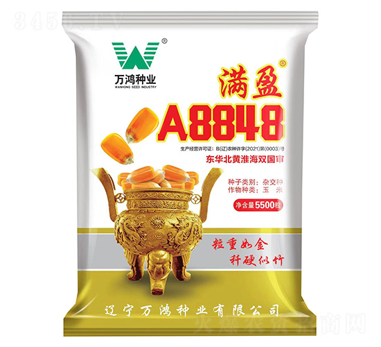 玉米種子-滿盈A8848-萬鴻種業