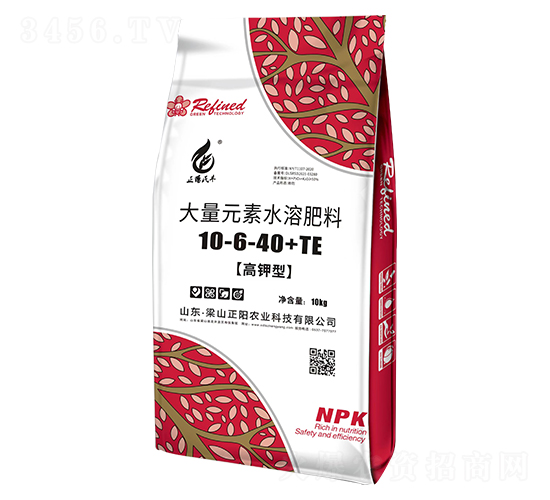 高鉀型大量元素水溶肥料10-6-40+TE-正陽(yáng)農(nóng)業(yè)