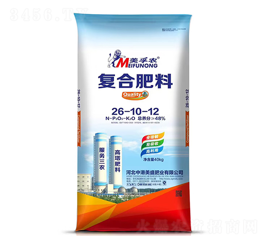 復合肥料26-10-12-美孚農-中港美盛