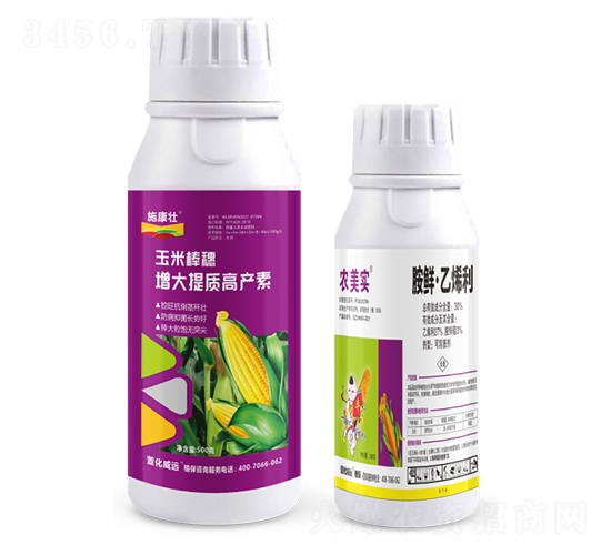 玉米棒穗增大提質高產素+30%胺鮮·乙烯利可溶液劑-萱化威遠