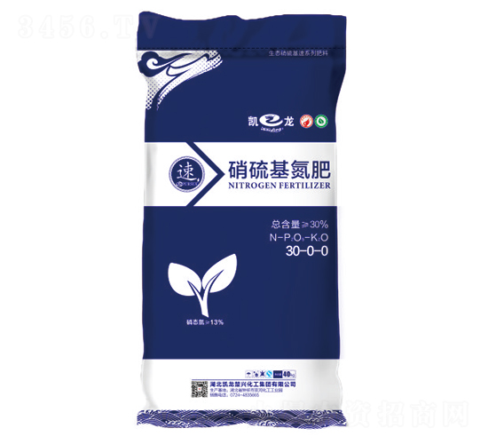 生態(tài)硝硫基復合肥料30-0-0-凱龍-凱龍楚興