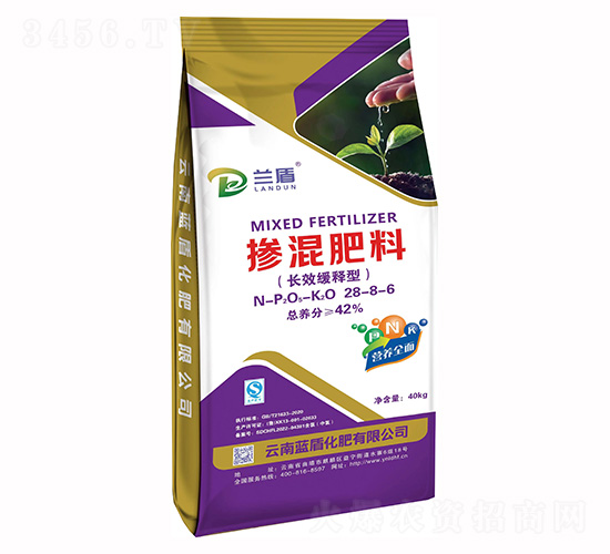 長效緩釋型摻混肥料28-8-6-藍盾化肥