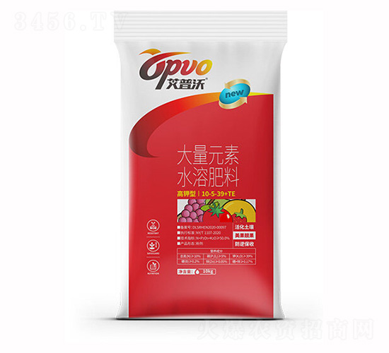 大量元素水溶肥料(高鉀-10-5-39+TE)-業農
