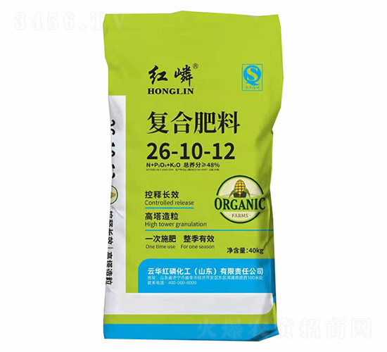 復合肥料26-10-12-云化紅嶙