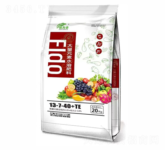 20kg大量元素水溶肥料13-7-40+TE-肥力多-川西興達(dá)化工