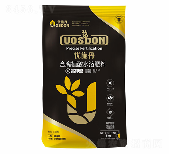 高鉀型含腐植酸水溶肥料10-5-35-優施丹